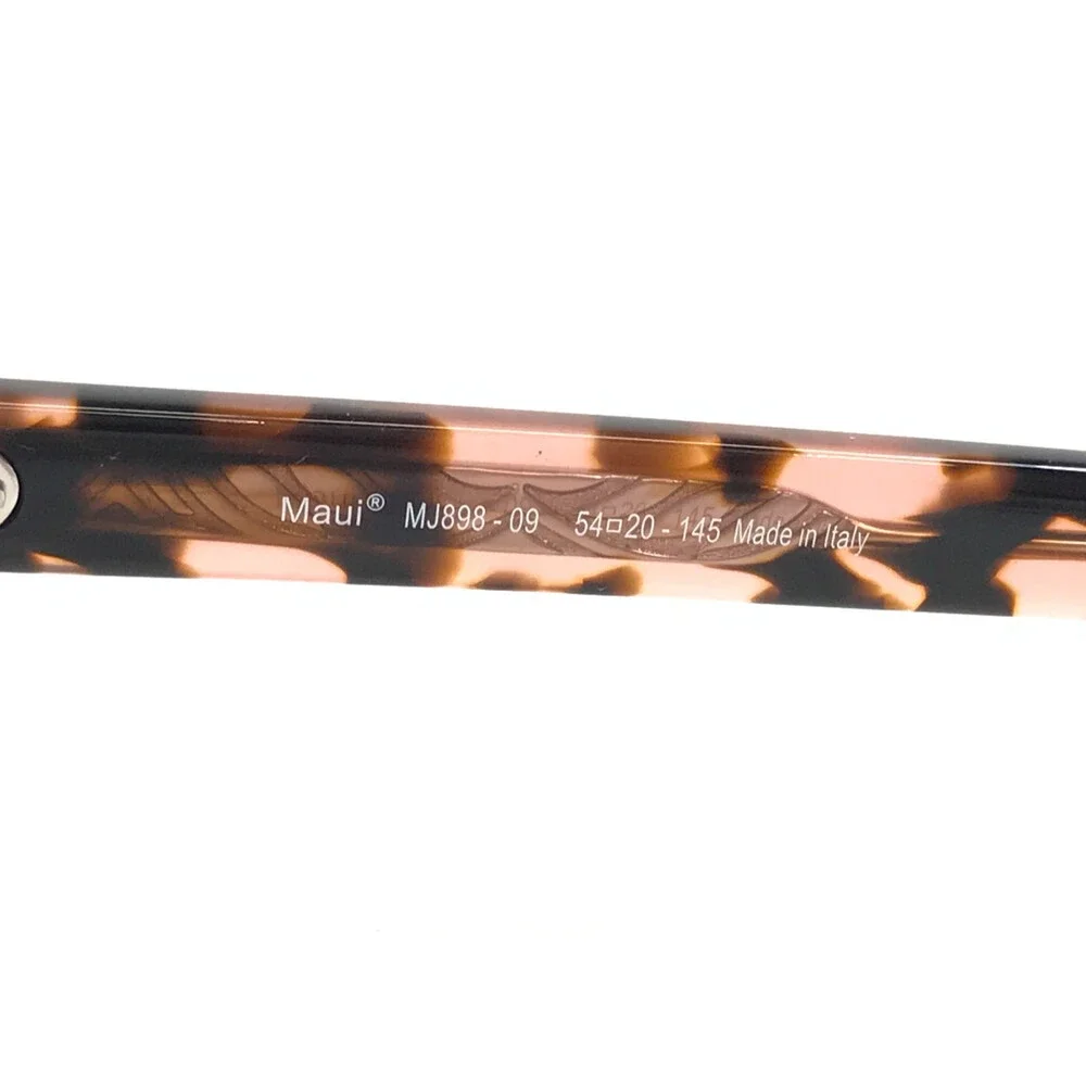 Maui Jim Eyeglasses Frames ROOFTOPS MJ898-09 Pink Tortoise Full Rim 54-20-145